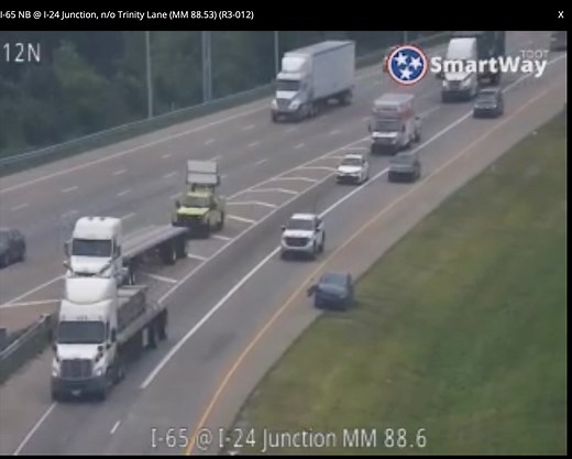 2.4M views · 1.3K reactions | Multi-Vehicle Crash Interstate 65...