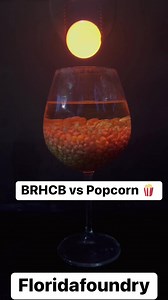 552K views · 1.3K reactions | BRHCB vs Popcorn  #Satisfying #Experiment #ASMR #Popcorn #BRHCB | Florida Foundry | Facebook