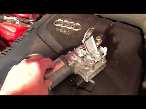 2012 Audi A5 Wiper Motor Replacement
