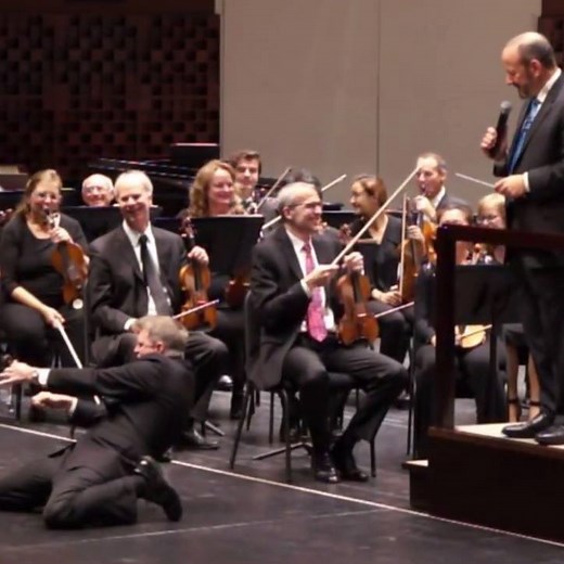 Ever seen a triangle solo? Well, now you have! (via The Florida Orchestra) Listen to more triangle, violins & classical music on jamen.do/c/classical | jamendo
