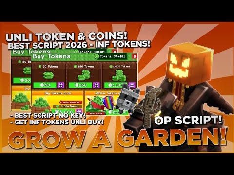[NEW] Grow A Garden Script OP | *BEST SCRIPT!* FREE UNLIMITED (INF TOKENS ) - ROBLOX (Pastebin 2026)