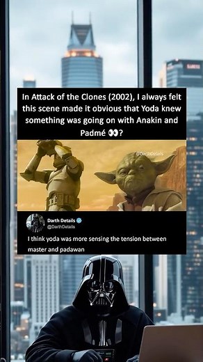 Did Yoda Know About Anakin And Padmé? #starwars