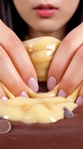 Chocolate Pudding Bed Burst 🍫✨ | Banana Cream ASMR #asmr