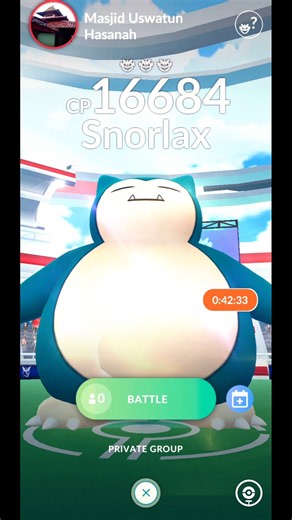 Snorlax Tier 3 Raid Boss Battle | Legendary Pokemon GO Gameplay ⚔️