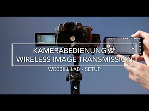 Kabellose Bildübertragung und Kamerabedienung | Zhiyun Weebill LAB | Setup