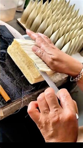 Brush Tip Making Process – From Hair to Art.