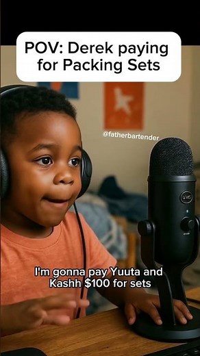 POV: Derek paying for Packing Sets 😂(Discord Packing)