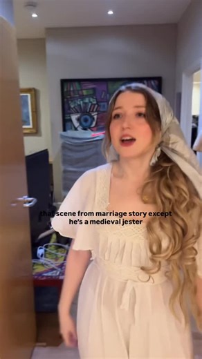 Bebe Cave on Instagram: "that scene in marriage story but he’s a medieval jester"