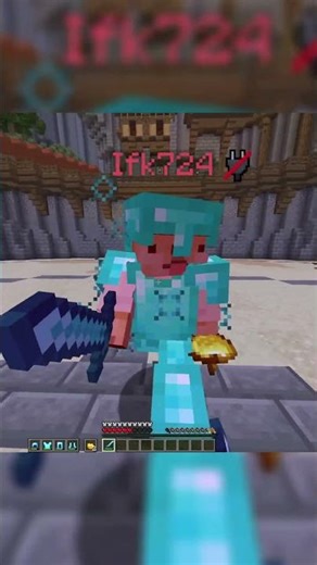 shush i know im sweep hitting lol #minecraft #minecraftpvp #shorts #fyp