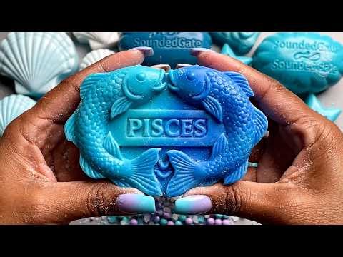 ♈️ [ASMR] Zodiac Soap Crush – All 12 Signs, Crunchy Scrub & Sleep Triggers