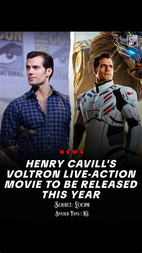 Kate Marie on Instagram: "#Repost @zacksnyderfans • • • • • • Henry Cavill's Voltron Live-action Movie To Be Realsed In 2026 🔥🔥 VOLTRON starring HENRY CAVILL has officially wrapped filming Amazon MGM Studios has reportedly finished production on the live-action VOLTRON movie — with filming wrapped back in May 2025 🎬 And yes… HENRY CAVILL is leading the charge. The big headline? This isn’t heading to cinemas — it’s expected to drop exclusively on PRIME VIDEO in 2026 Which means Amazon is clear