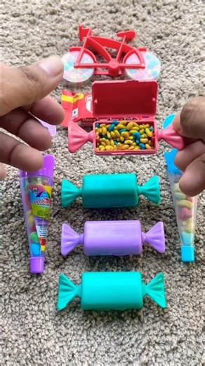 One Candy Cycle, 4 Candy Bars… Which Would You Choose? #shorts #trending #viral #youtubeshorts