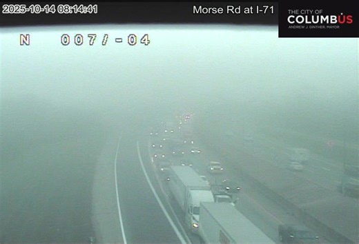 Crash on I-71 interstate ramp in Columbus injures three, causes traffic backup