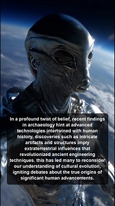 17K views · 139 reactions | Recent archaeological discoveries suggest advanced technologies and extraterrestrial influences in ancient engineering, challenging our understanding of cultural evolution and sparking debates about humanity's true origins and advancements. | Alien Footprints in History | Facebook