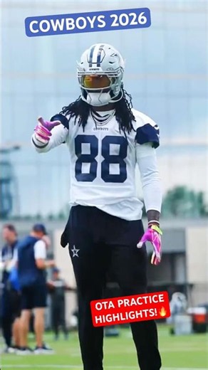 #COWBOYS 2026 PRACTICE #HIGHLIGHTS ✭ BEST OF OTAs 🔥 Lamb, Downs, Dak, Turpin, Rookies, More 👀 #NFL