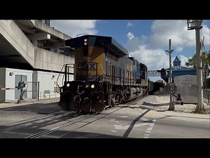 CSX 533’s Brutal RS5TF Horn | AC4400CW Railfanning