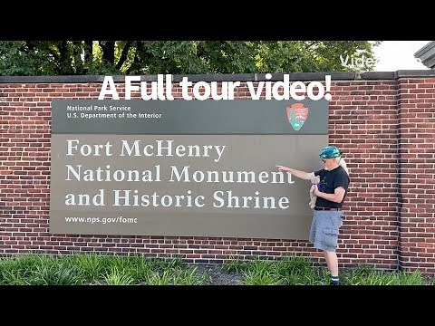Fort McHenry National Monument and Historic Shrine a full tour!