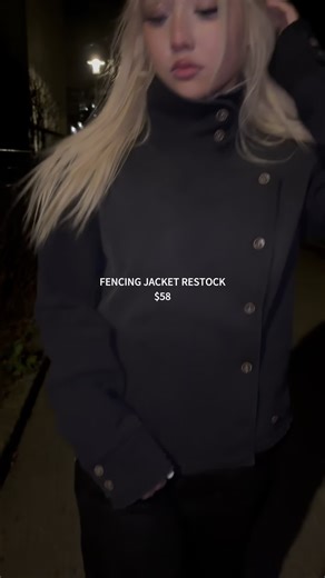 Vintage Fencing Jacket Restock - Limited Availability