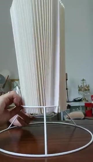 Lampshade install video