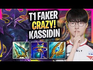 FAKER CRAZY GAME WITH KASSADIN! - T1 Faker Plays Kassidin MID vs Anivia! | Season 2026