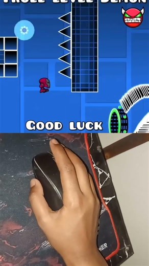 Geometry dash troll level demon#shorts#geometrydash#geck