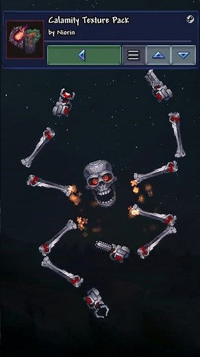 Skeletron Prime texture packs Pt.1 #shorts