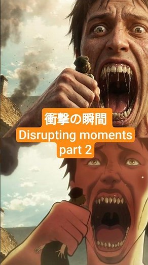 進撃の巨人 | The Scariest Attack on Titan Moments – Part 2 #AttackOnTitan #ShingekiNoKyojin #進撃の巨人