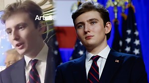 Barron Trump's voice as an adult is heard in rare footage on election night, in a preview for season 2 of 'Art of the Surge.' | Entertainment Tonight