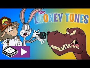 New Looney Tunes | T-Rex Race | Boomerang UK