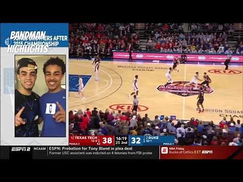 Duke vs Texas Tech- Full Game Highlights/12.20.18