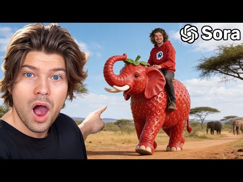 😱REACTION TO MY OWN AI VIDEOS WITH A NEURAL NETWORK!