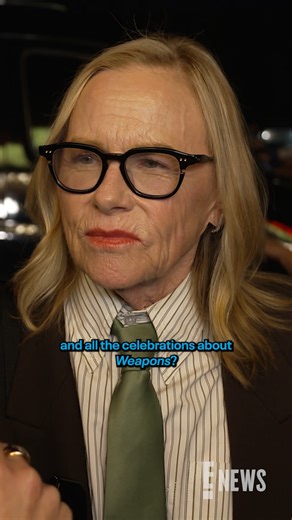 Amy Madigan shares her husband Ed Harris' reaction to her role in "Weapons." | E! News