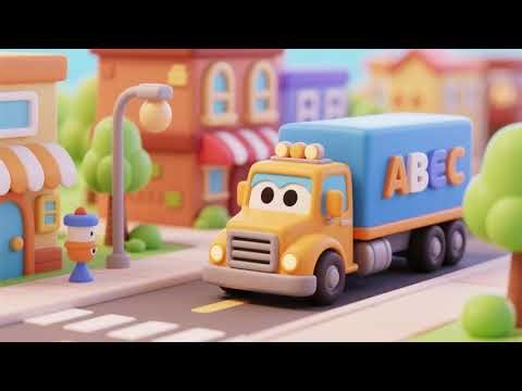 🚚 Truck Town ABC | Fun Kids Songs & Nursery Rhymes 🔤🎶