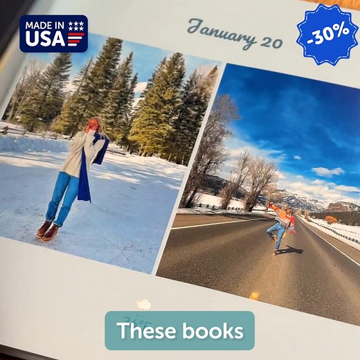 AI creates your Photo Book in just 5 Minutes! Try it today, the app is 100% FREE! | Journi - Smart Photo Journal & Photo Book