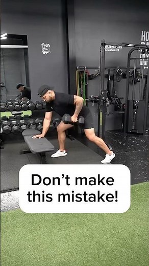 Single arm rows proper technique