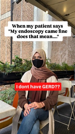 Dt. Manaal Syed | GUT, HORMONES & WEIGHT EXPERT on Instagram: "A normal endoscopy doesn’t mean that you dint have reflux or GERD! Reflux doesn’t always leave marks that a scope can detect. Many patients live with symptoms for years before acid causes erosion or ulcers. During this phase, reflux is very real just invisible on reports. This is why someone can still experience: • Burning or pressure in the chest • Constant burping or sour taste • Throat tightness or mucus buildup • Voice changes or