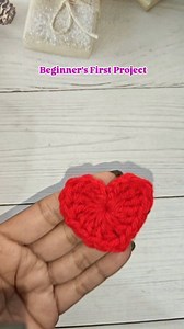 Your first crochet heart starts here❤️ ✨ Crochet Heart Tutorial ❤️❤️ Beginner friendly Ready to crochet your first heart? ❤️ I've put together a super easy, beginner-friendly tutorial just for you! ✨ Let's create something lovely together. 🧶💖 #crochetocity #crochetheart #beginner #valentinespecial❤️ #dıy #explore #crochetinspo #beginnercrochet #trendingreelsvideo #crafts | Crochetocity