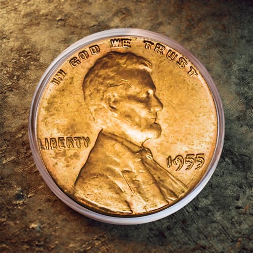 1955 Doubled Die Lincoln Cent • Rare Error Commemorative • Vintage Style Wheat Penny • Collectible US Coin - Etsy