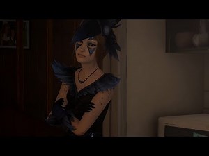 Chloe secretly loves her Ariel costume...