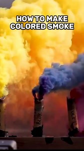 349K views · 2.8K reactions | HOW TO MAKE COLORED SMOKE!! #diyprojects #science | The King of Random | Facebook
