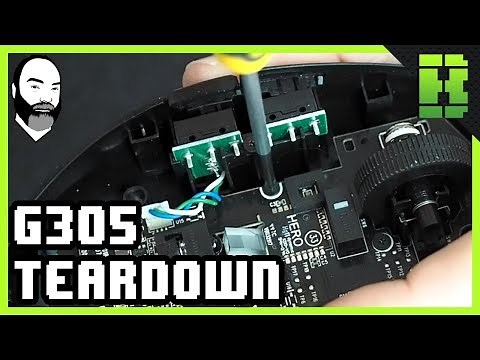 HOW TO OPEN THE LOGITECH G305 GAMING MOUSE