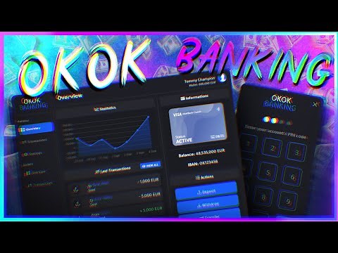 okokBanking - The Most Popular FiveM Banking Script Ever Made