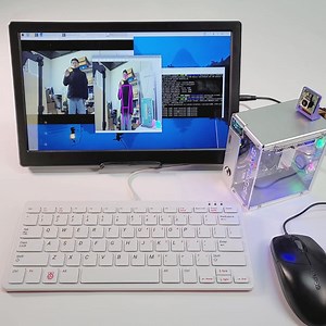 Our team is working on an interesting project that integrates the Pironman5 case, Hailo-8L AI accelerator module, and Raspberry Pi Camera Module V3 for pose estimation. The Hailo-8L significantly enhances both recognition speed and frame rate. What are your thoughts on this approach? We've also designed a 3D model for a bracket for the Raspberry Pi Camera Module V3. If the community is interested, we'll be happy to share it! | SunFounder OpenSource