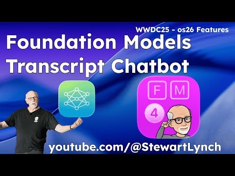 Using SwiftUI Foundation Models Transcripts to build a Chatbot