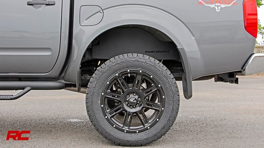 Give your rear wheel well an improved look and increased protection with Rough Country’s Rear Wheel Well Liners for Nissan Frontier. These eye-catching inner fender upgrades help protect sensitive areas from dust, mud, and debris, and can be easily installed in no-time flat! | Rough Country