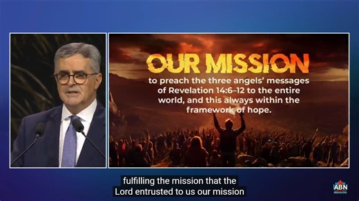 58K views · 2.7K reactions | Our mission is to preach the three angels' messages of Revelation 14:6-16 to the entire world, and this always within the framework of hope #GCSession2025 #christian #Sabbath #adventistas #adventistchurch | Advent Broadcast Network | Facebook