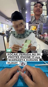 Ganti Warna Backglass Hijau NU iPhone