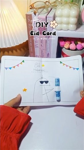 DIY Eid Card Making#eidcard #diyeidcard#ramadancraft#eidmubarakcard#handmade #viral