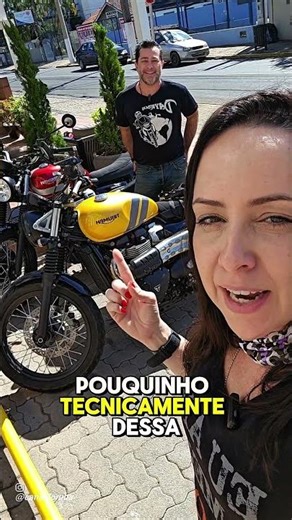 Ruba and Cá traveling close and fandom about the Triumph Scrambler 900 2024