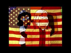 The Simpsons Dr Zaius but it's vocoded to The Star Spangled Banner